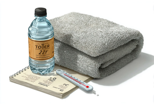 During Sauna Session